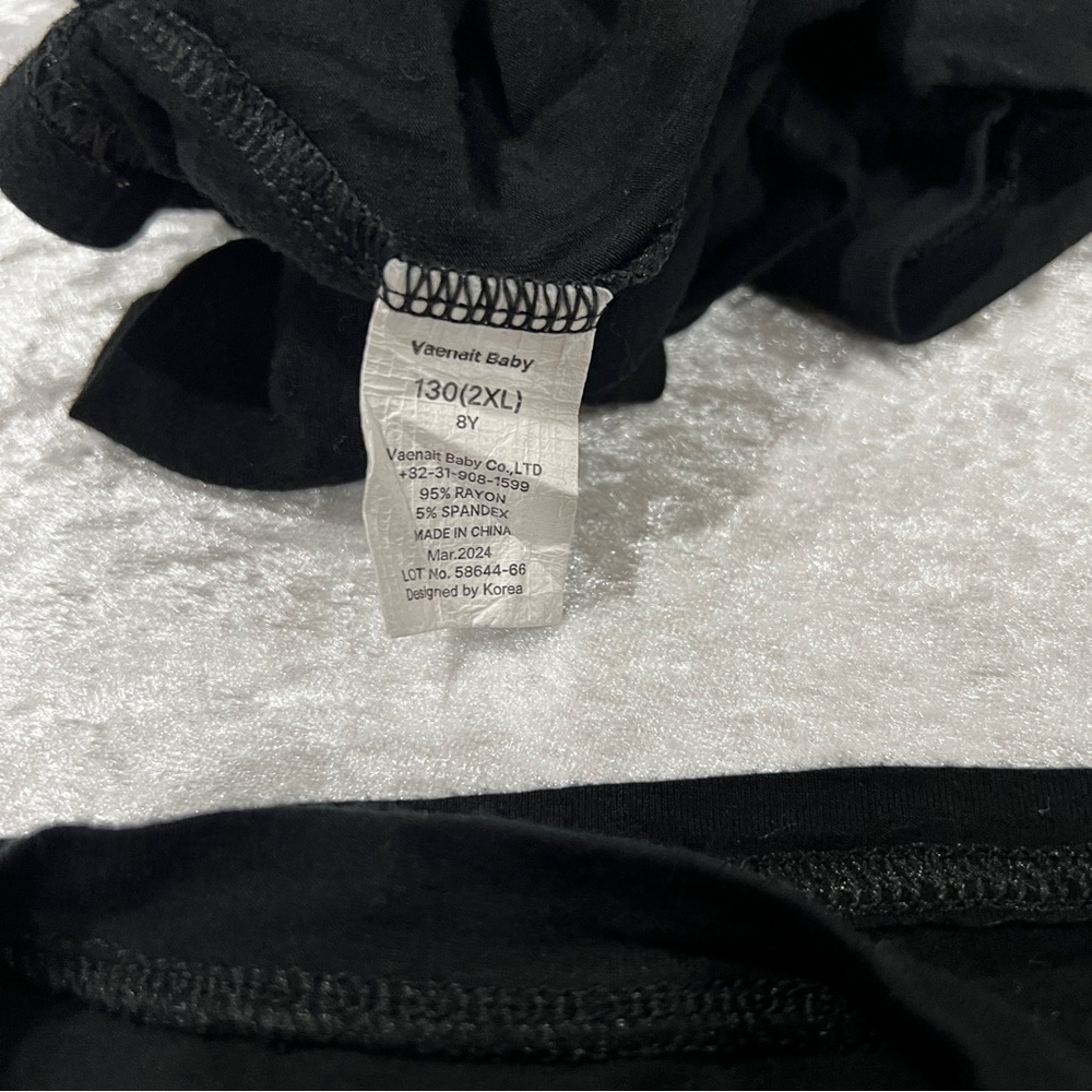 Vaenait Baby Lot Bundle 2 Pajama Set Black & Blue Size 8 Years (2XL) Boys Kids - Picture 7 of 8